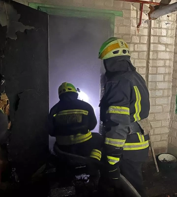 В АНД районі Дніпра горів приватний будинок