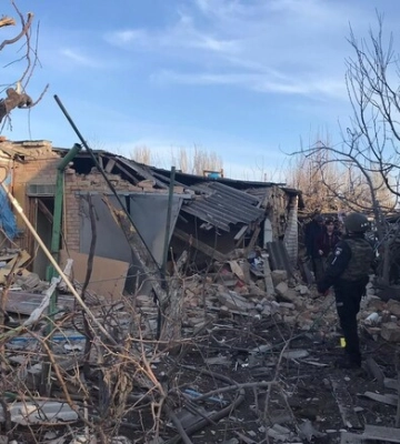У поліції показали наслідки обстрілів Дніпропетровської області