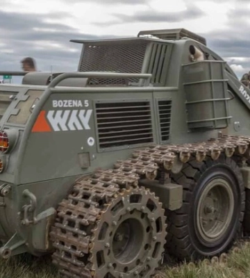 ВСУ показали, как разминируют территорию Харьковщины машиной &quot;Bozena-5&quot;
