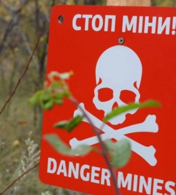 В Архангельському на Херсонщині електрик підірвався на російській міні