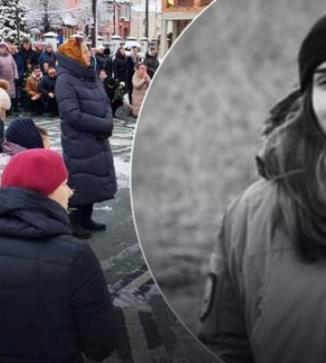 &quot;Була безстрашна&quot;: на Львівщині попрощалися із 21-річною розвідницею, яка загинула під Бахмутом