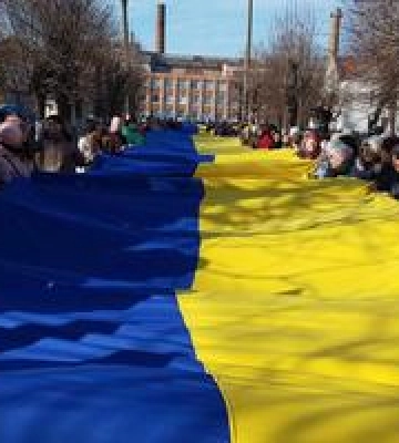 До Дня Соборності України у громаді на Полтавщині створили Ланцюг єднання