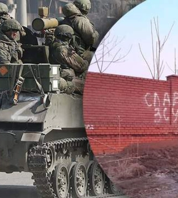 На ворожій казармі в Маріуполі з&#039;явився напис &quot;Слава ЗСУ&quot;, - радник мера