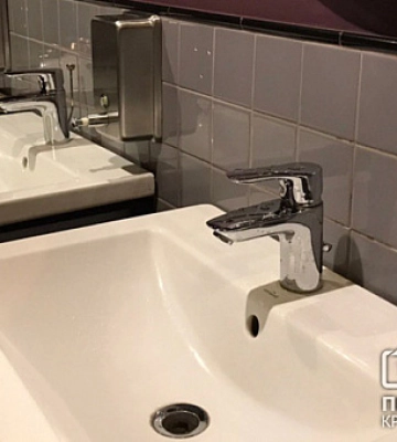 В части Кривого Рога снизилось давление холодной воды