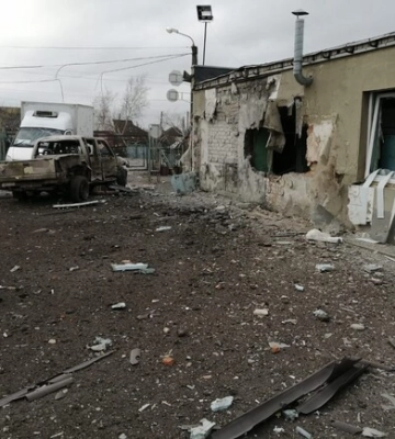 Правоохранители показали последствия вражеских обстрелов в Харьковской области