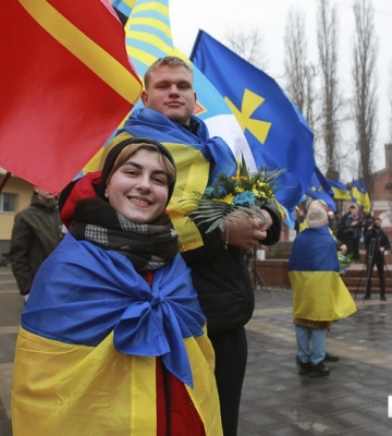 У Кропивницькому відзначили День Соборності України (фоторепортаж)