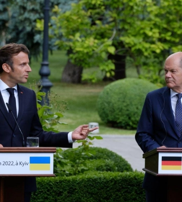 Шольц и Макрон заявили о непоколебимой поддержке Украины &quot;до тех пор, пока это необходимо&quot;