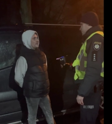 У Луцьку зловили п&#039;яного водія під час комендантської години (відео)