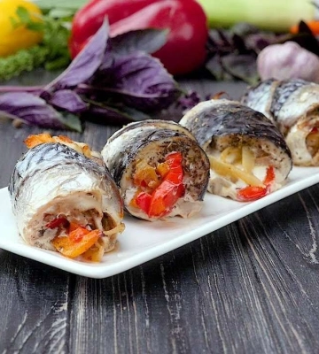 Волшебная скумбрия в духовке. Самое вкусное, что можно приготовить
