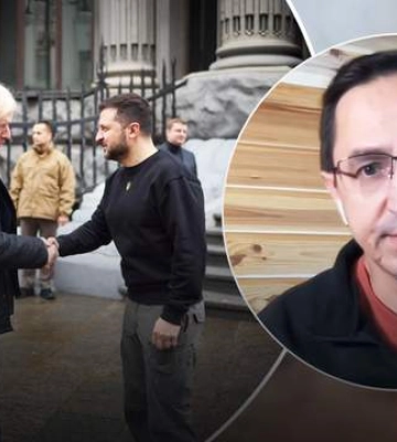 Потрібен потужний військовий щит, сподіваюся, з цим і приїхав Джонсон, – аналітик