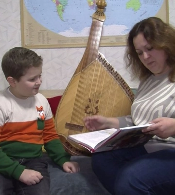 Одинадцятирічний школяр з Луцька за рік прочитав 70 книг
