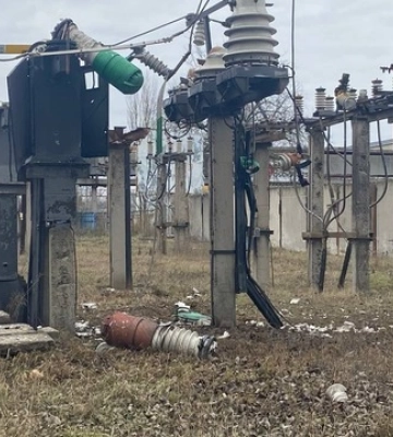 У Херсоні російські військові вночі обстріляли об&#039;єкт критичної інфраструктури