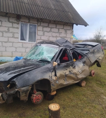 На трасі Бориня - Боберка 18-річний водій авто з&#039;їхав у кювет: постраждали дві пасажирки