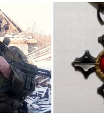 Воїн з Волині отримав «Сталевий хрест» від Залужного