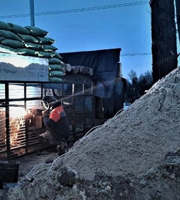 Сухопутні війська показали, як вдосконалюють оборонні фортифікації довкола столиці 