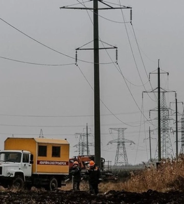 Світло повернули у третину населених пунктів Херсонщини - Міненерго