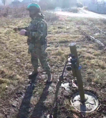 Прикордонники захопили позицію росіян біля Бахмута