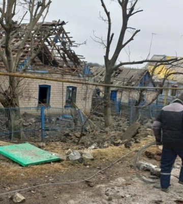 В Запорожской области из-за вражеских обстрелов пострадал человек
