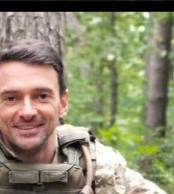 В Одессе простились с погибшим под Бахмутом пограничником Павлом Загнибородой