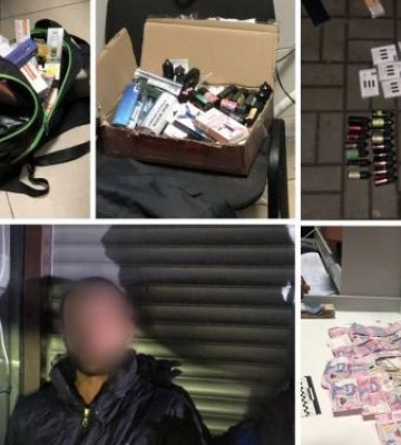 На запорізькому ринку чоловік вдерся у торговельний кіоск - фото