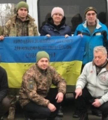 Захисники подякували за автомобілі та допомогу з Рожища