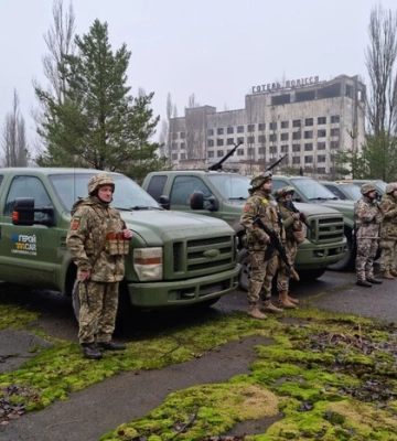 ГеройCar передали ЗСУ 15 пікапів, які стануть на захист неба Києва