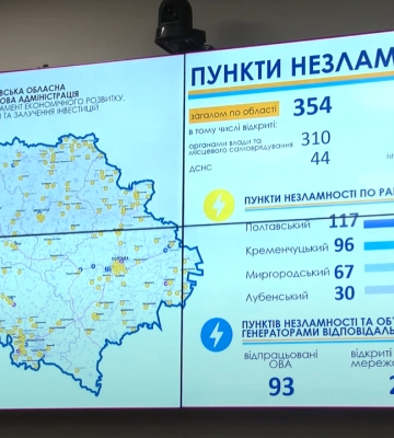На Полтавщині зросла кількість пунктів незламності