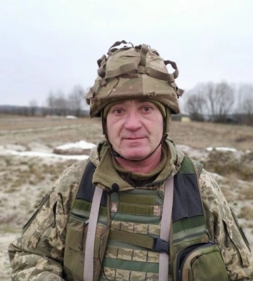 У волинській теробороні служить воїн з позивним Дідусь