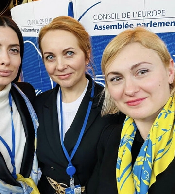 Троє українок зайняли керівні посади в ПАРЄ Троє українок зайняли керівні посади в ПАРЄ