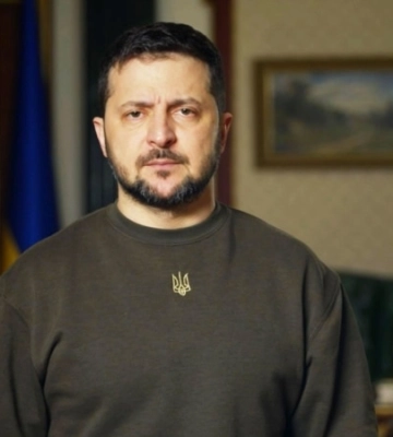 В Крыму по ТВ показали выступление Зеленского