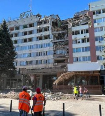 Кожен четвертий зруйнований в Україні готель – знаходиться у Миколаєві