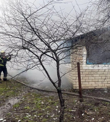 На Волині горіли літня кухня та будинок
