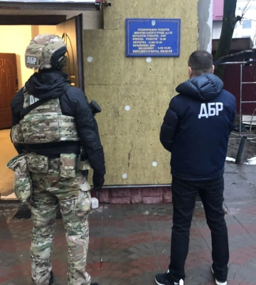 Во Львовской области ГБР разоблачило на взяточничестве начальника военкомата