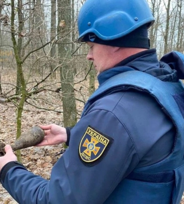 На Кіровоградщині знищили мінометну міну часів Другої світової