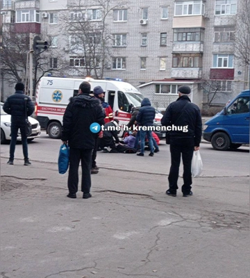 У Кременчуці збили пішохода