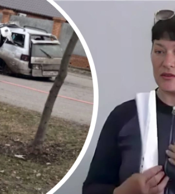В Бердянську вибухнуло авто відомої колаборантки: з’явились перші фото з місця подій