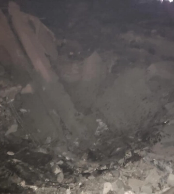Вночі окупанти вдарили двома ракетами по Запорізькому району