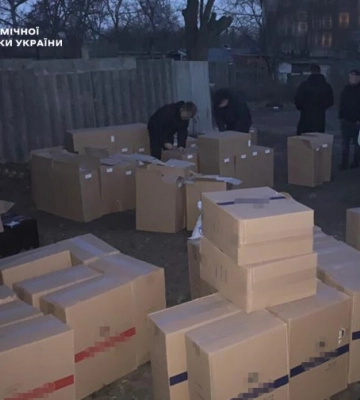 На Одещині детективи Бюро економічної безпеки вилучили партію сигарет на декілька мільйонів гривень