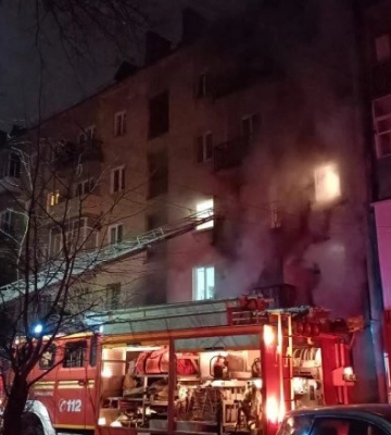 На Полтавщині сталася пожежа в багатоповерхівці