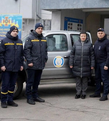 Допомогу для рятувальників Дніпропетровщини передали волонтери з організації «Swedish Rescuers»
