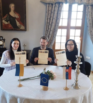 Між закарпатським та словацьким музеєм підписано меморандум про співпрацю