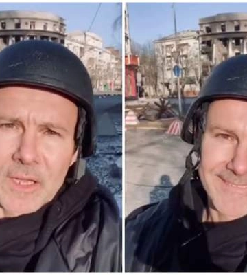 Святослав Вакарчук вдруге приїхав у нескорений Бахмут: відео під звуки пострілів