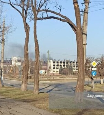 В оккупированном Мариуполе произошла &quot;бавовна&quot; в районе металлургического завода, - Андрющенко. ФОТО