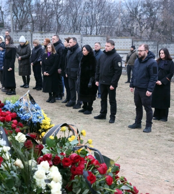 У Києві вшанували пам&#039;ять керівництва і працівників МВС, загиблих у авіакатастрофі в Броварах