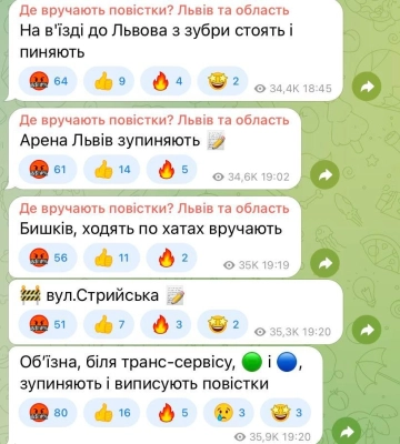 На Львівщині масово вручають повістки: де роздають та чи мають право