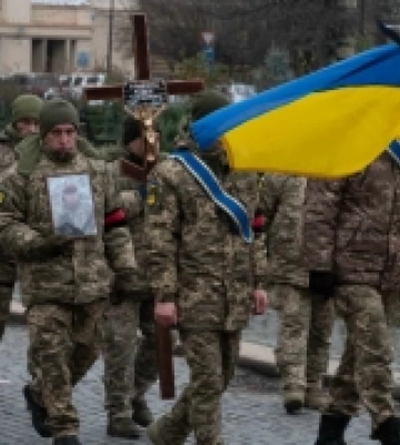 В Ужгороді попрощались із полеглим в боях за Україну Андрієм Жуковським (ФОТО)