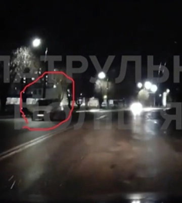 У Луцьку п&#039;яний водій їхав у темряві з вимкненими фарами