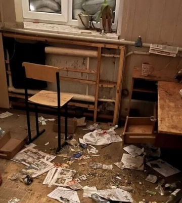 В тимчасово окупованій Горностаївці на Херсонщині, в будівлі колишньої поліції, військові РФ облаштували катівню