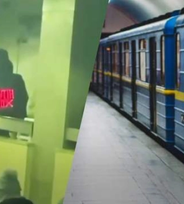 &quot;Путин – л*х&quot; и &quot;слава ВСУ&quot;: в метро Киева заметили парня с интересным рюкзаком