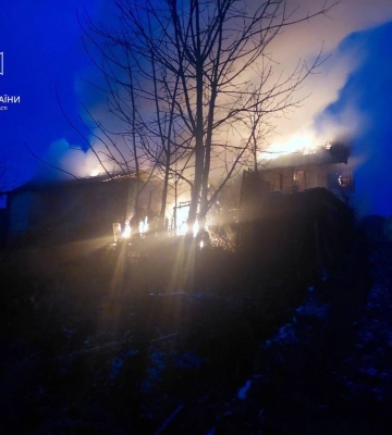 На Львівщині в пожежі ледве не згоріли 28 тварин